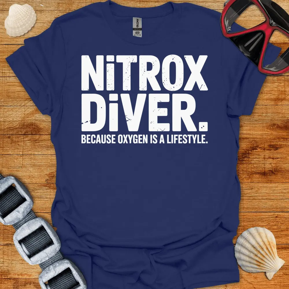 T-Shirt Navy / S Nitrox Lifestyle T-Shirt