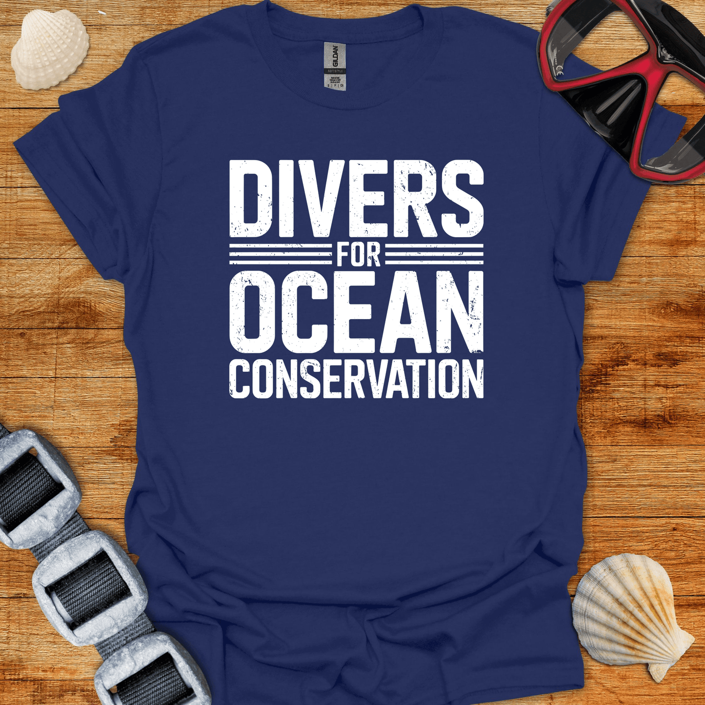 T-Shirt Navy / S Ocean Conservation T-Shirt