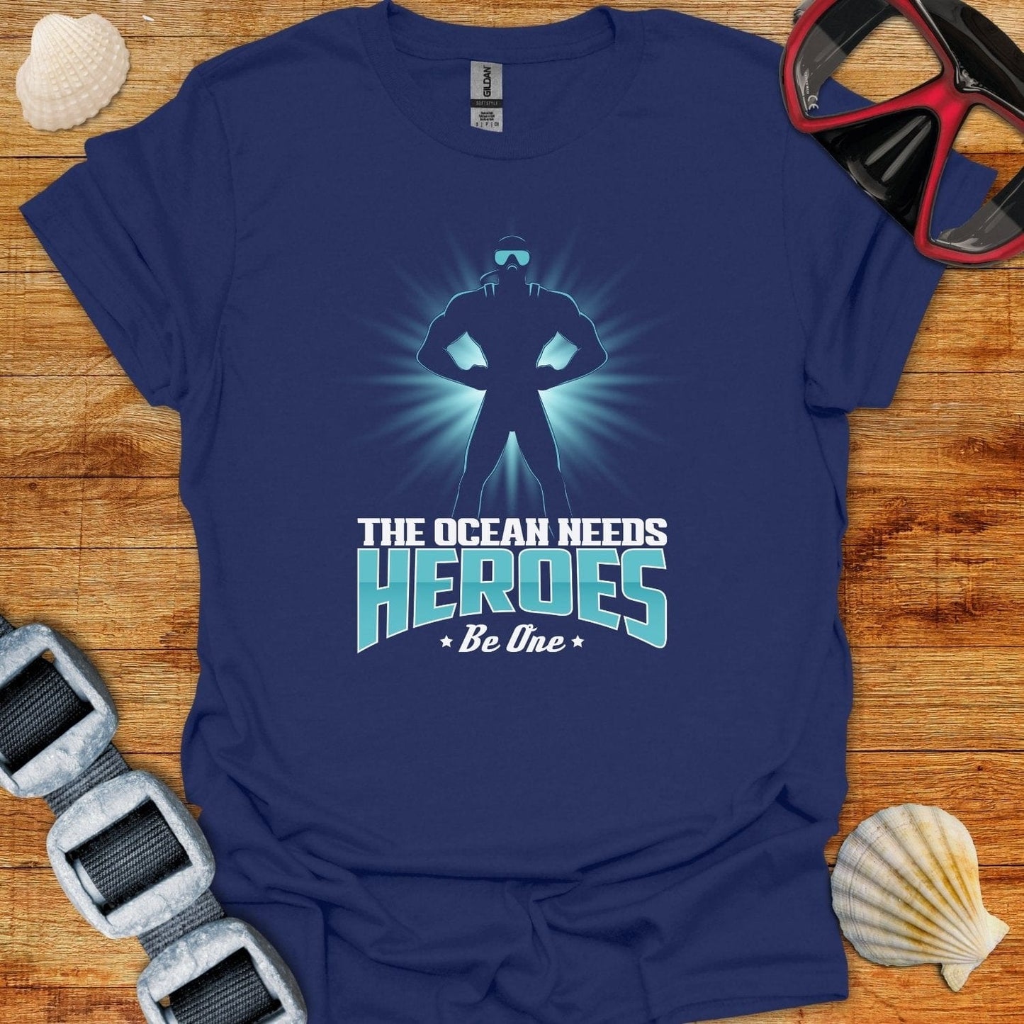 T-Shirt Navy / S Ocean Hero T-Shirt