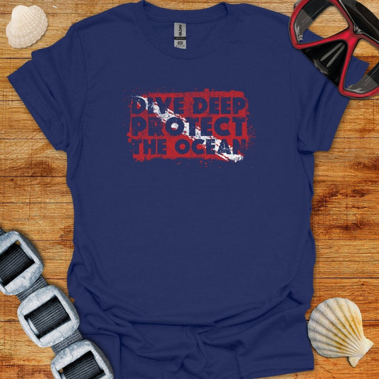 T-Shirt Navy / S Protect The Ocean T-Shirt