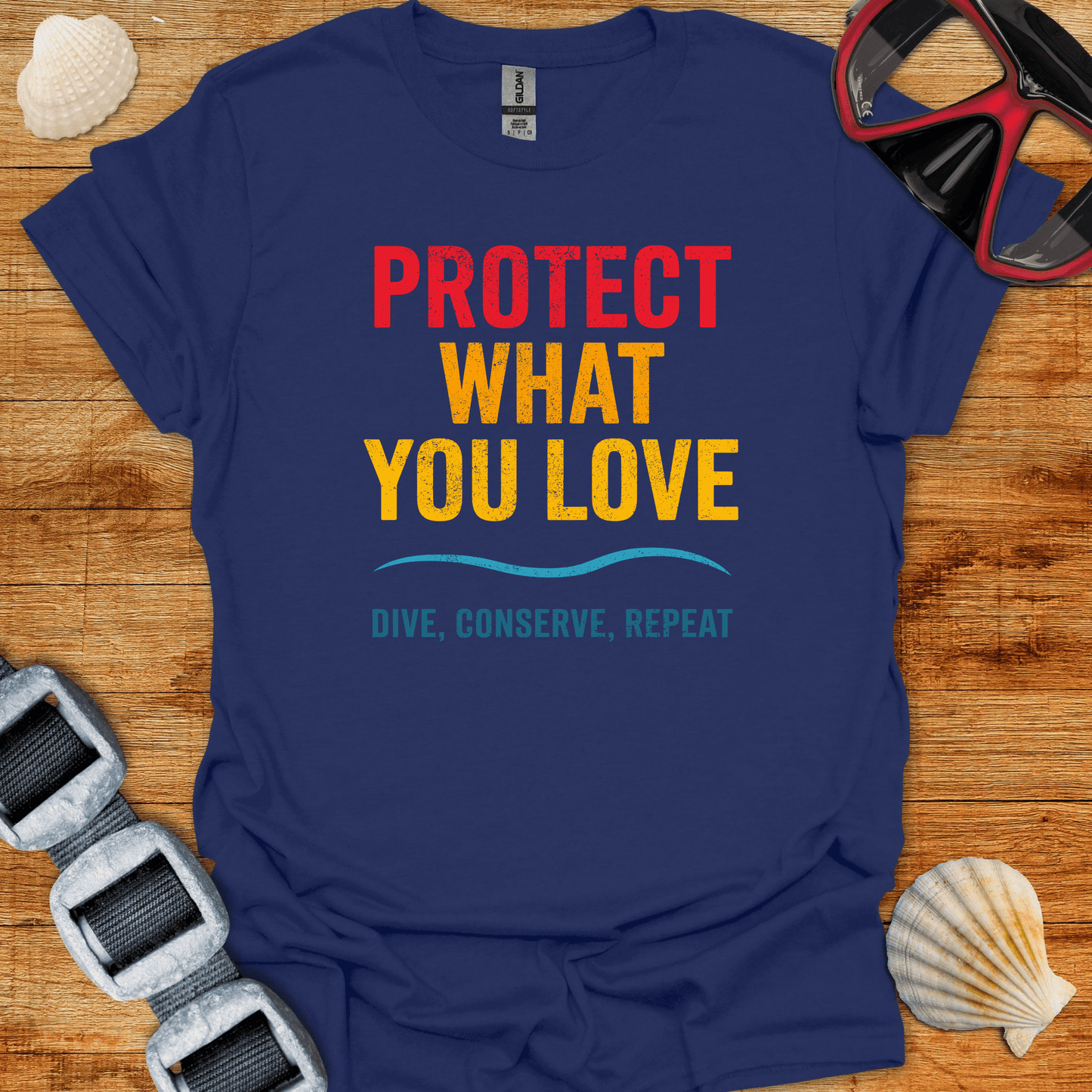T-Shirt Navy / S Protect What You Love T-Shirt