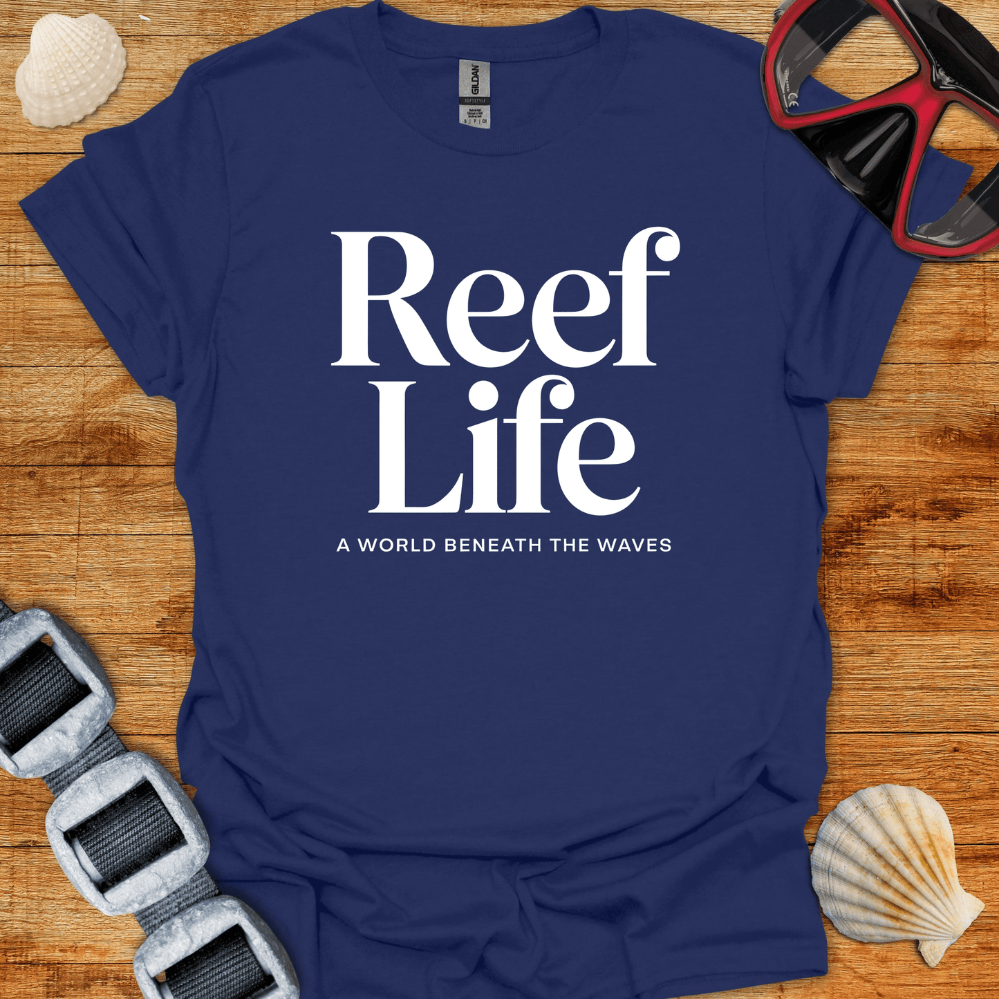 T-Shirt Navy / S Reef Life T-Shirt