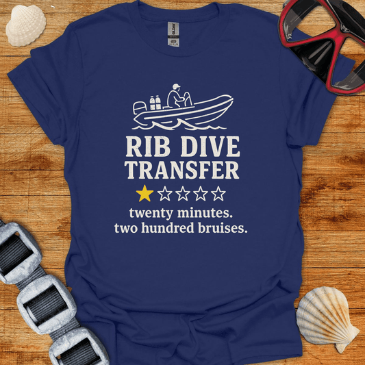 T-Shirt Navy / S Rib Dive Review T-Shirt
