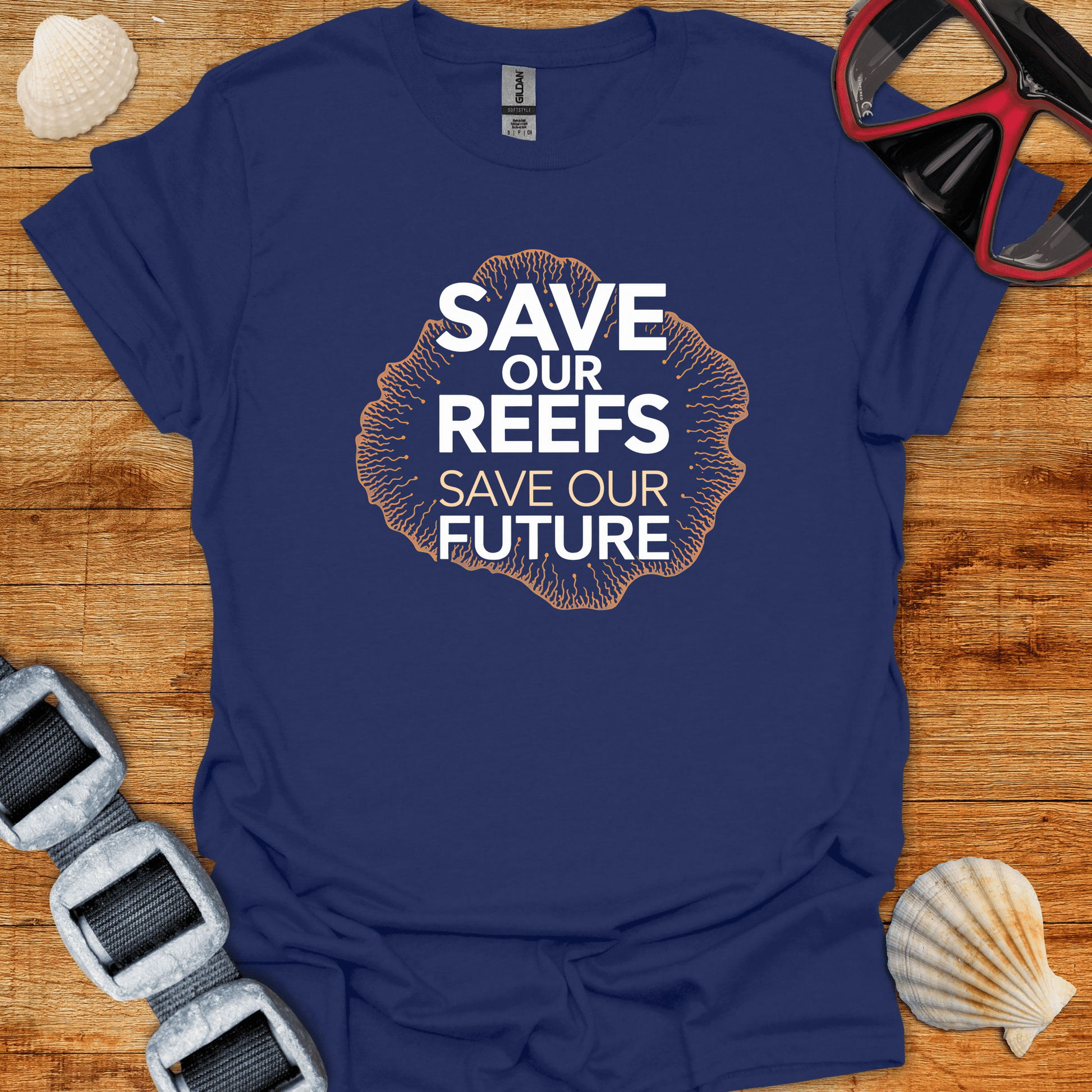 T-Shirt Navy / S Save Our Future T-Shirt