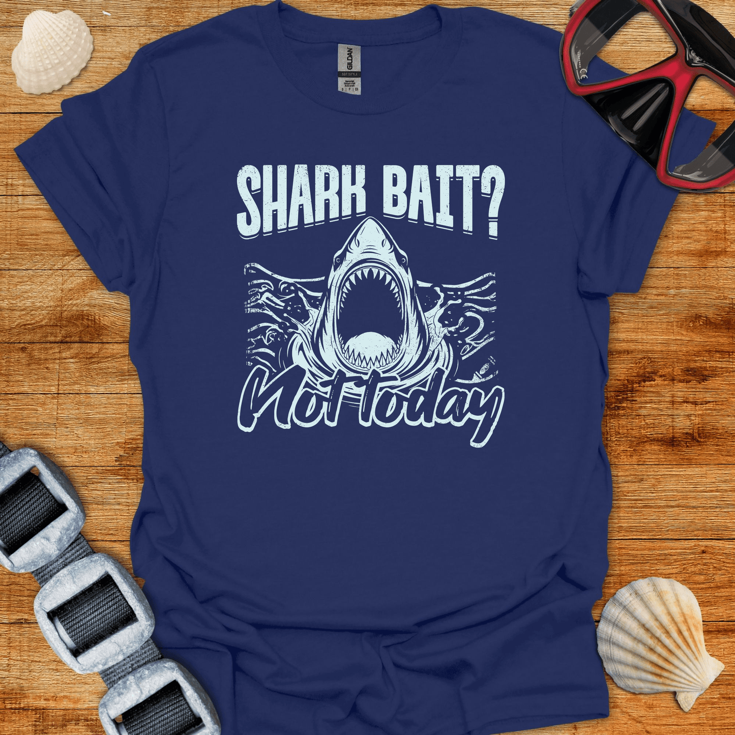 T-Shirt Navy / S Shark Bait  T-Shirt