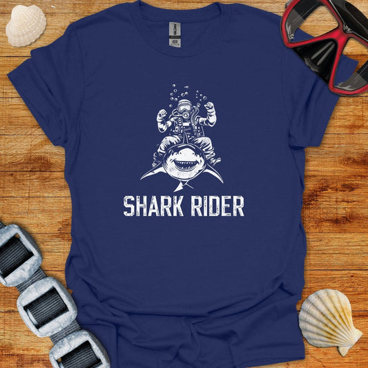 T-Shirt Navy / S Shark Rider Alternative