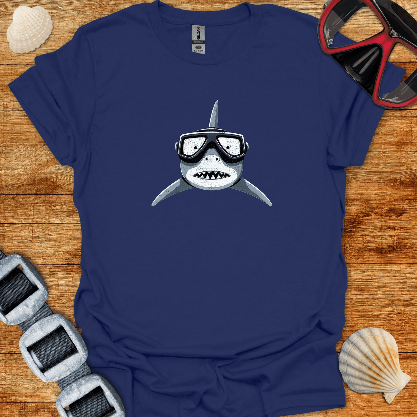 T-Shirt Navy / S Sharky McSharkface  T-Shirt