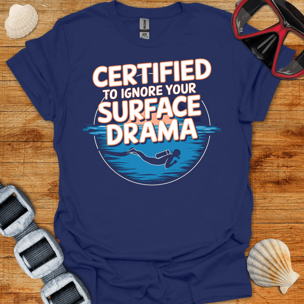 T-Shirt Navy / S Surface Drama T-Shirt