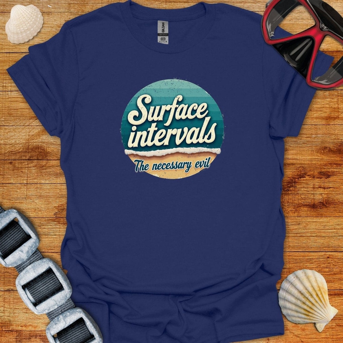 T-Shirt Navy / S Surface Interval T-Shirt