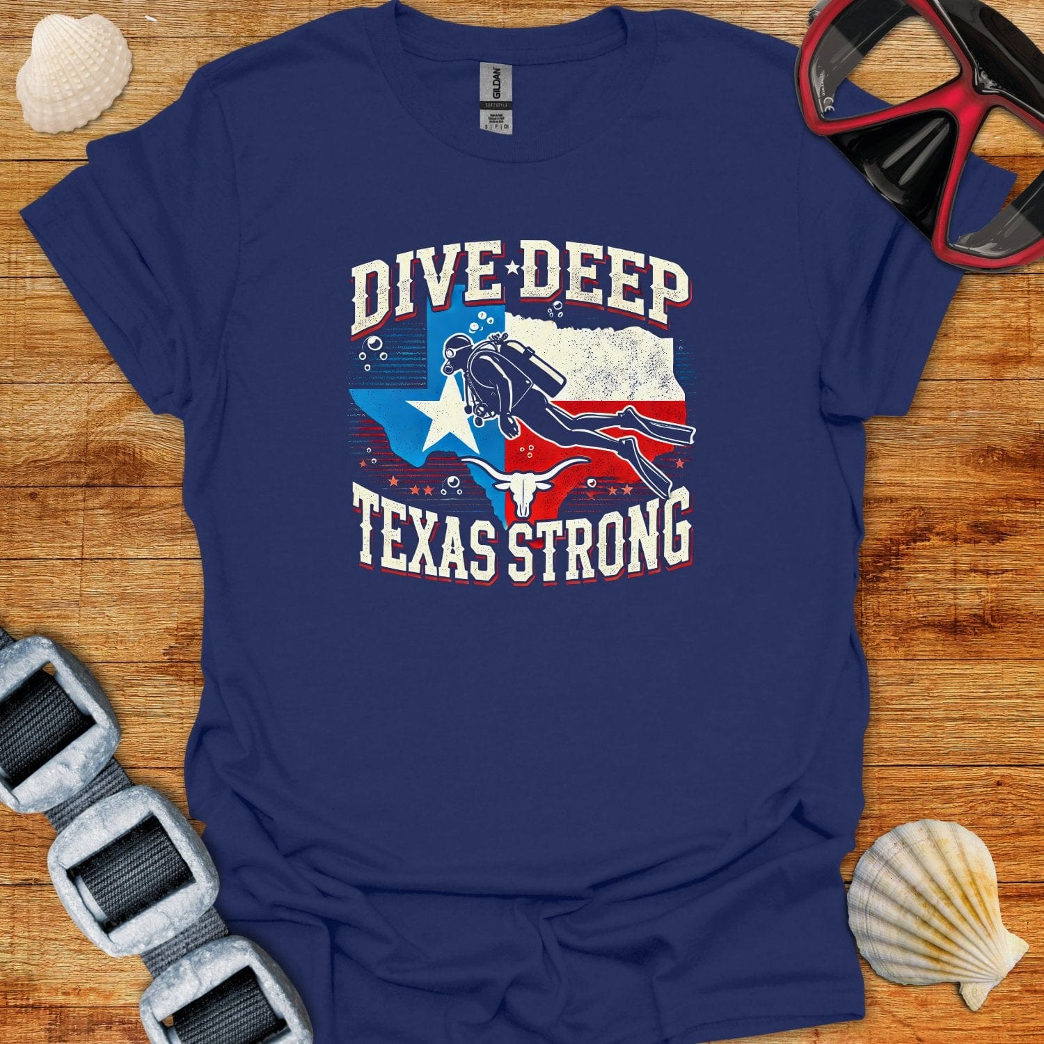 T-Shirt Navy / S Texas Strong