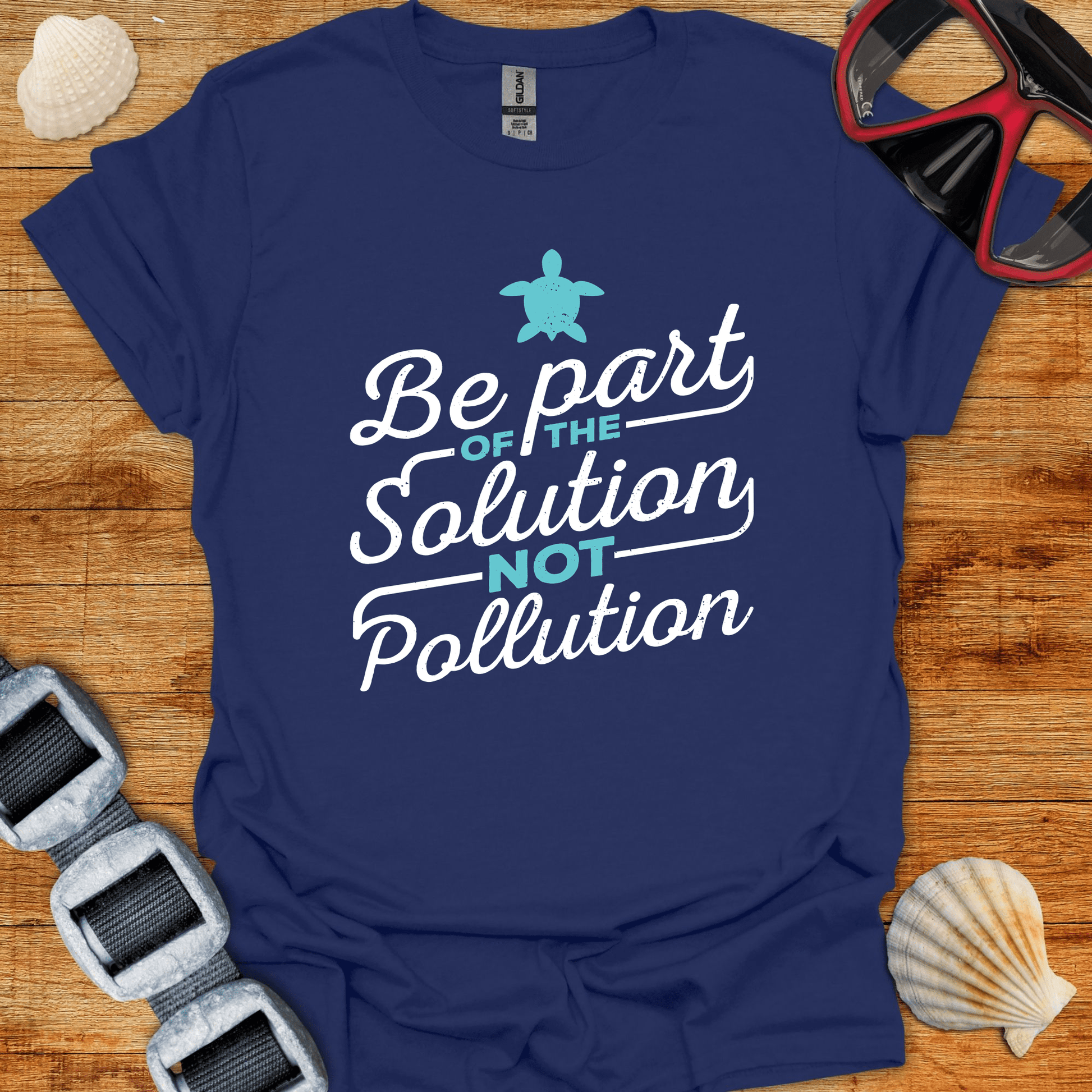 T-Shirt Navy / S The Solution T-Shirt