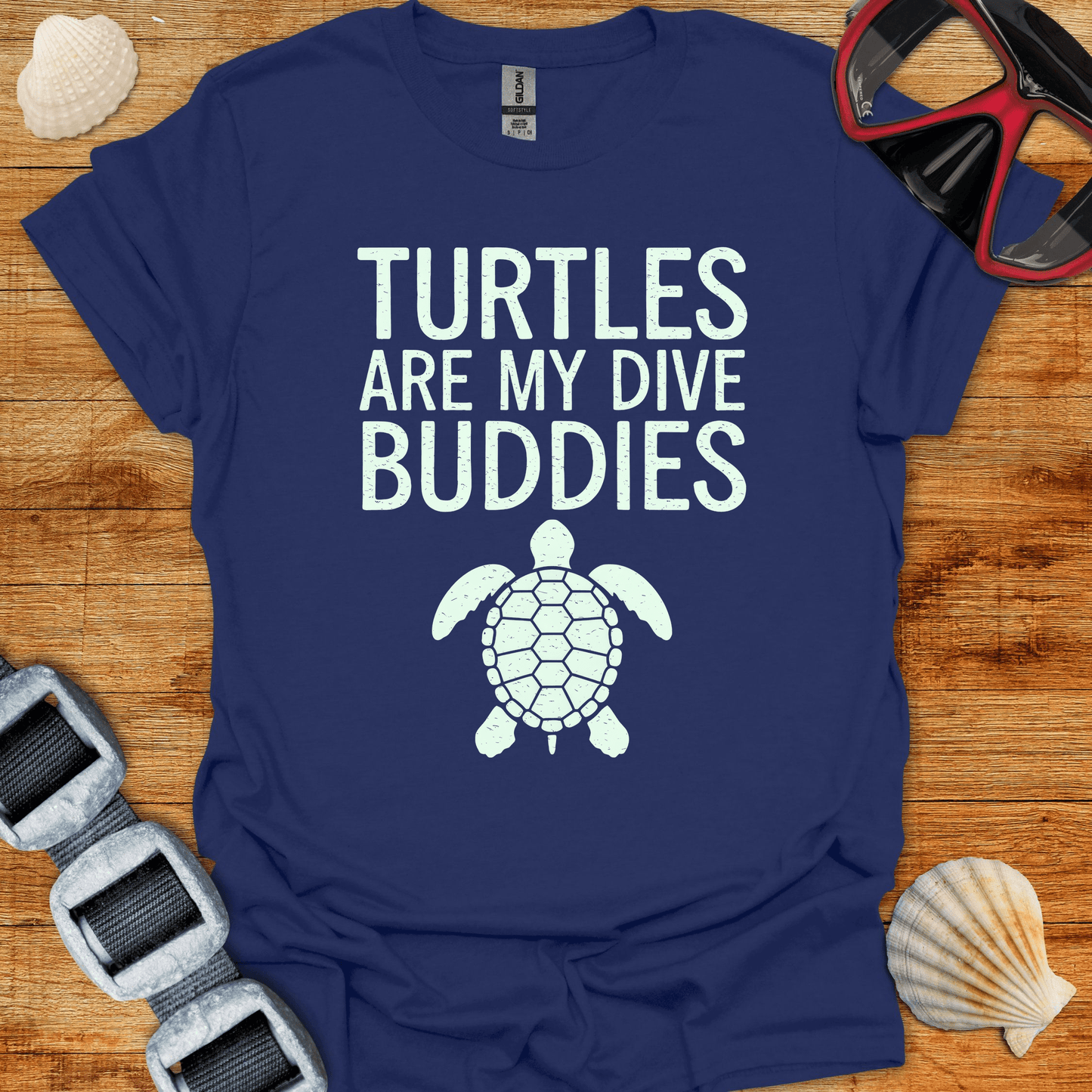 T-Shirt Navy / S Turtle Buddies T-Shirt