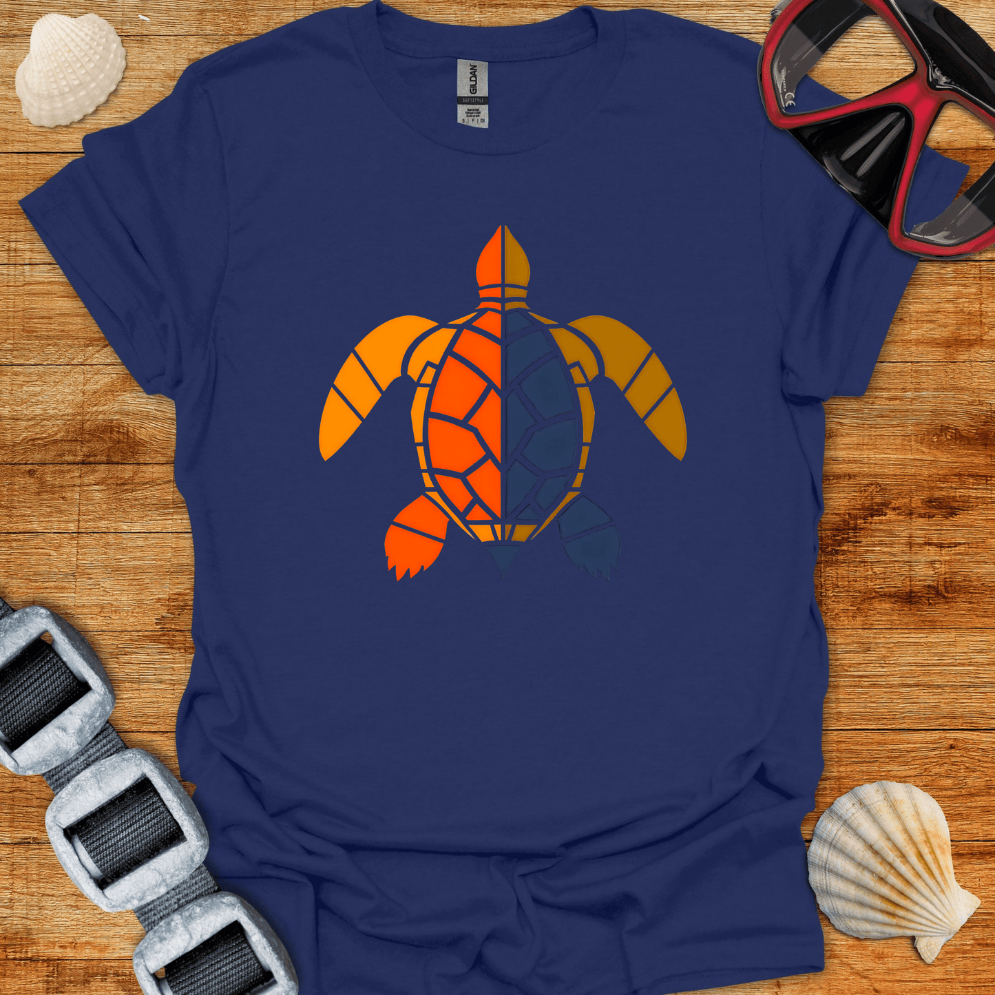 T-Shirt Navy / S Turtle T-Shirt