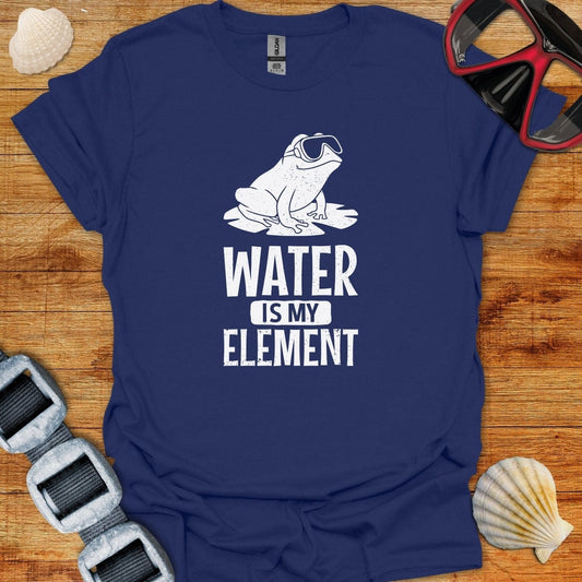 T-Shirt Navy / S Water Element T-Shirt