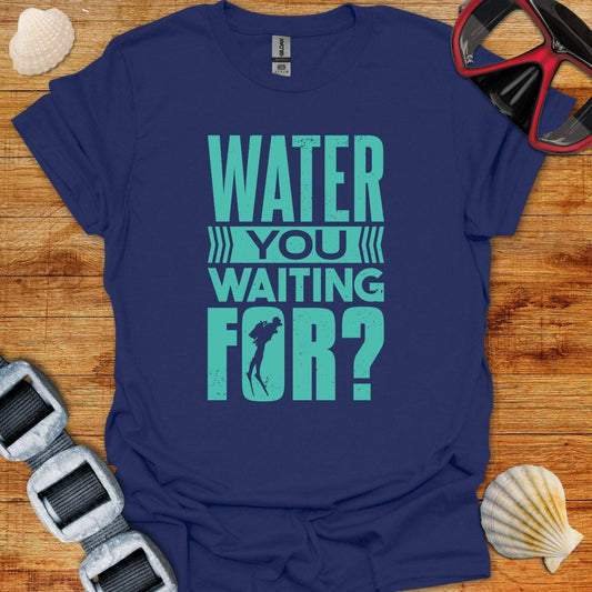 T-Shirt Navy / S Water? T-Shirt