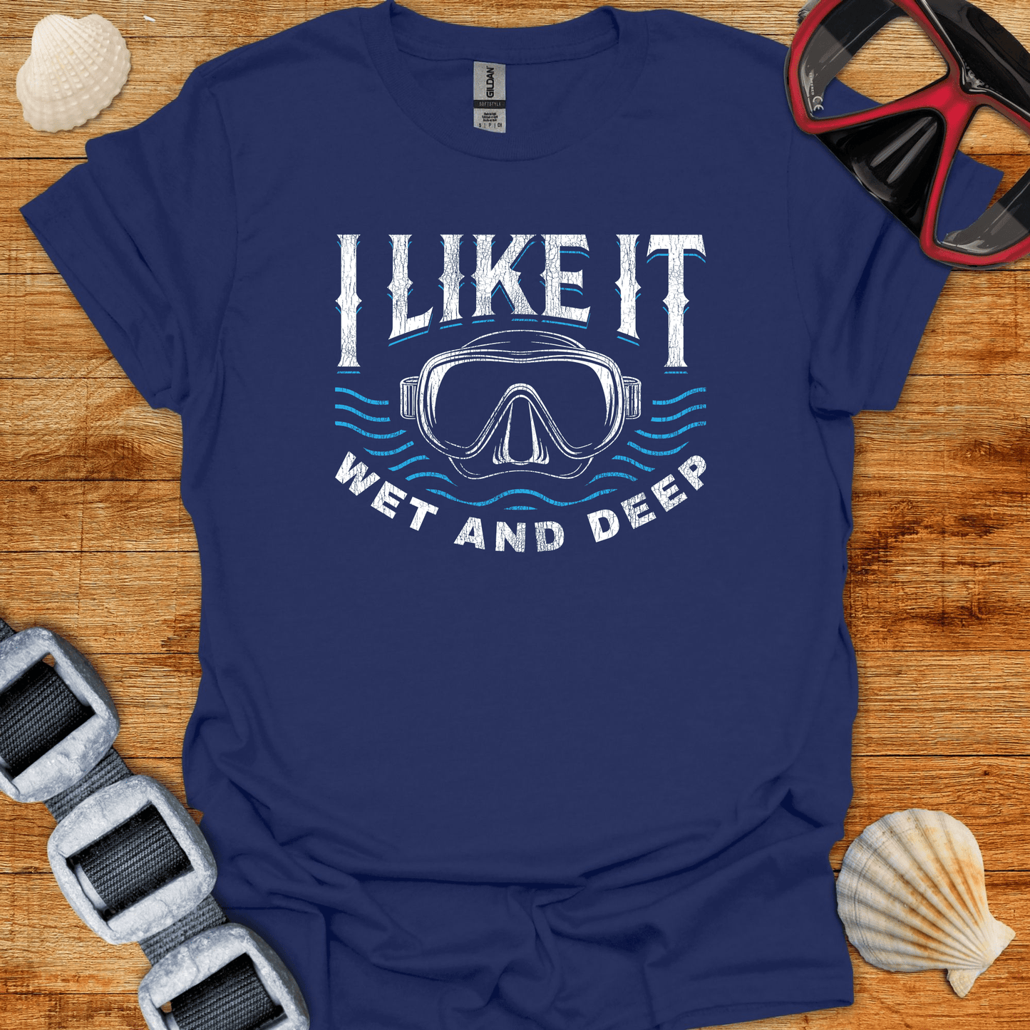 T-Shirt Navy / S Wet & Deep T-Shirt