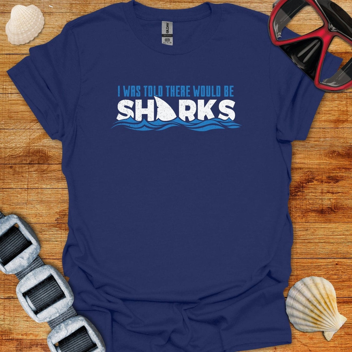 T-Shirt Navy / S Would Be Sharks