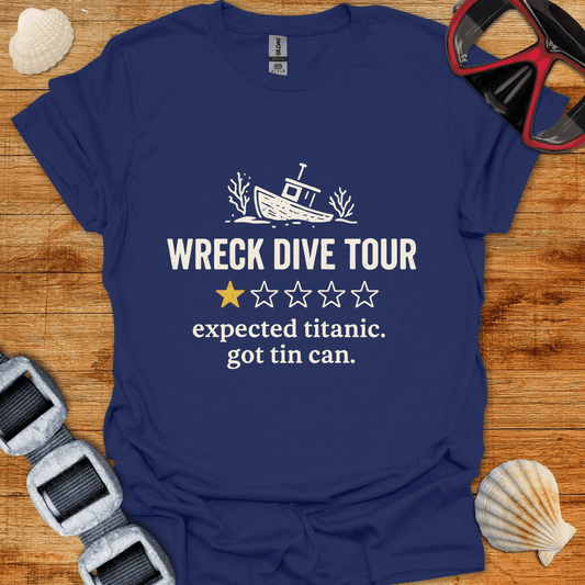 T-Shirt Navy / S Wreck Tour Review T-Shirt