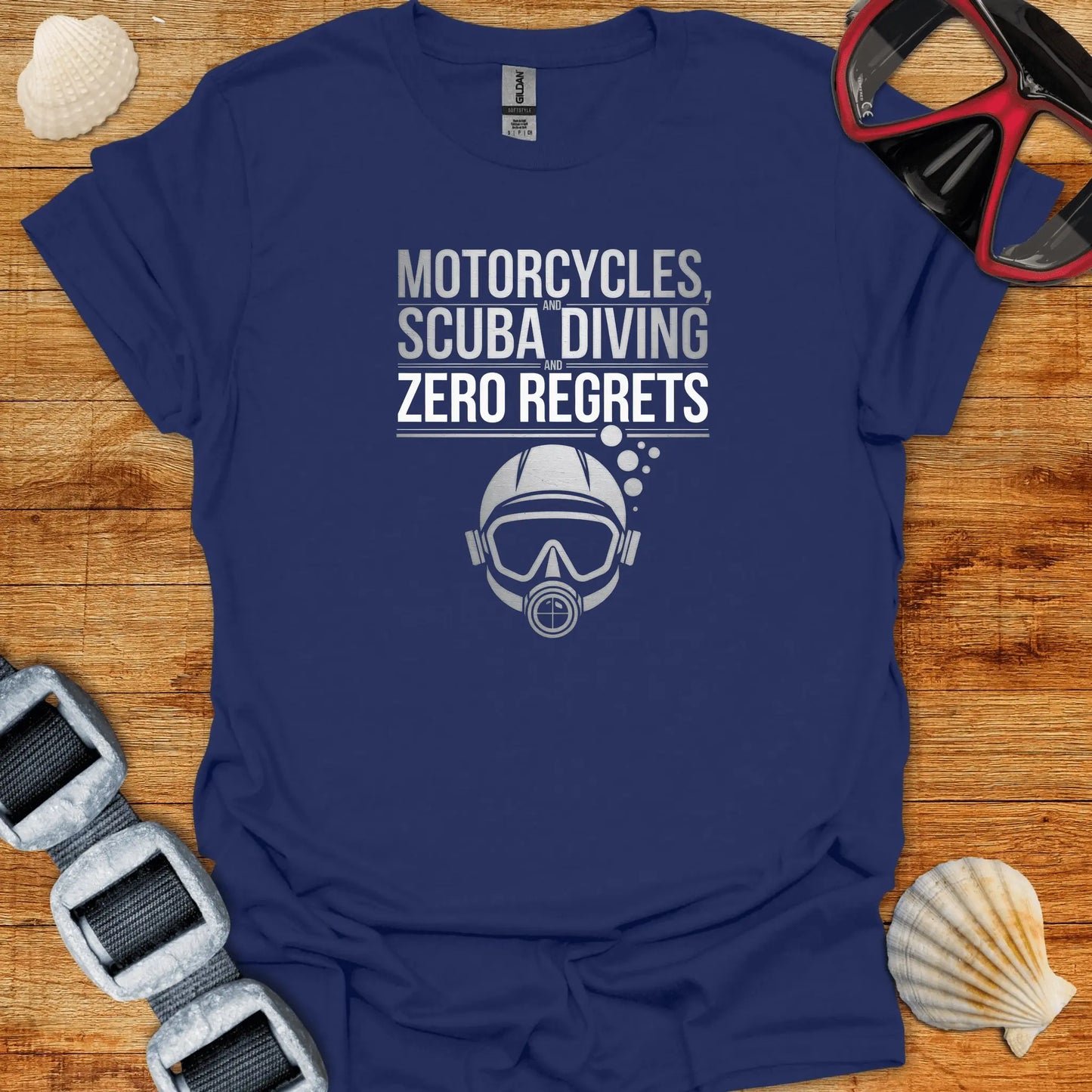 T-Shirt Navy / S Zero Regrets T-shirt