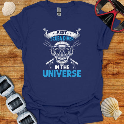 T-Shirt Navy / XS Best Diver In The Universe