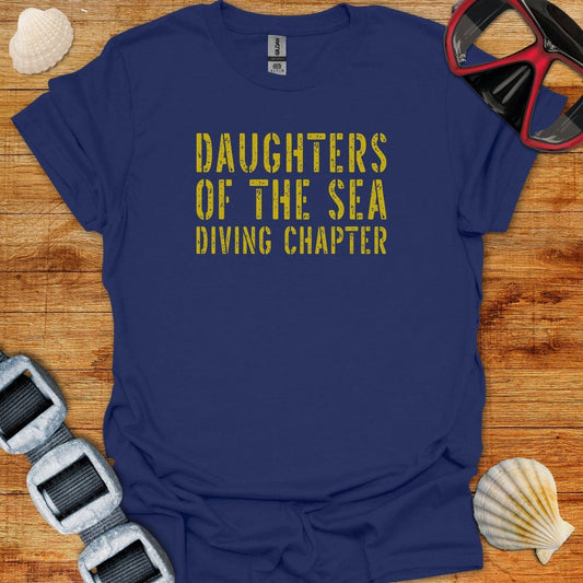 T-Shirt Navy / XS Daughters Of The Sea Diving Chapter