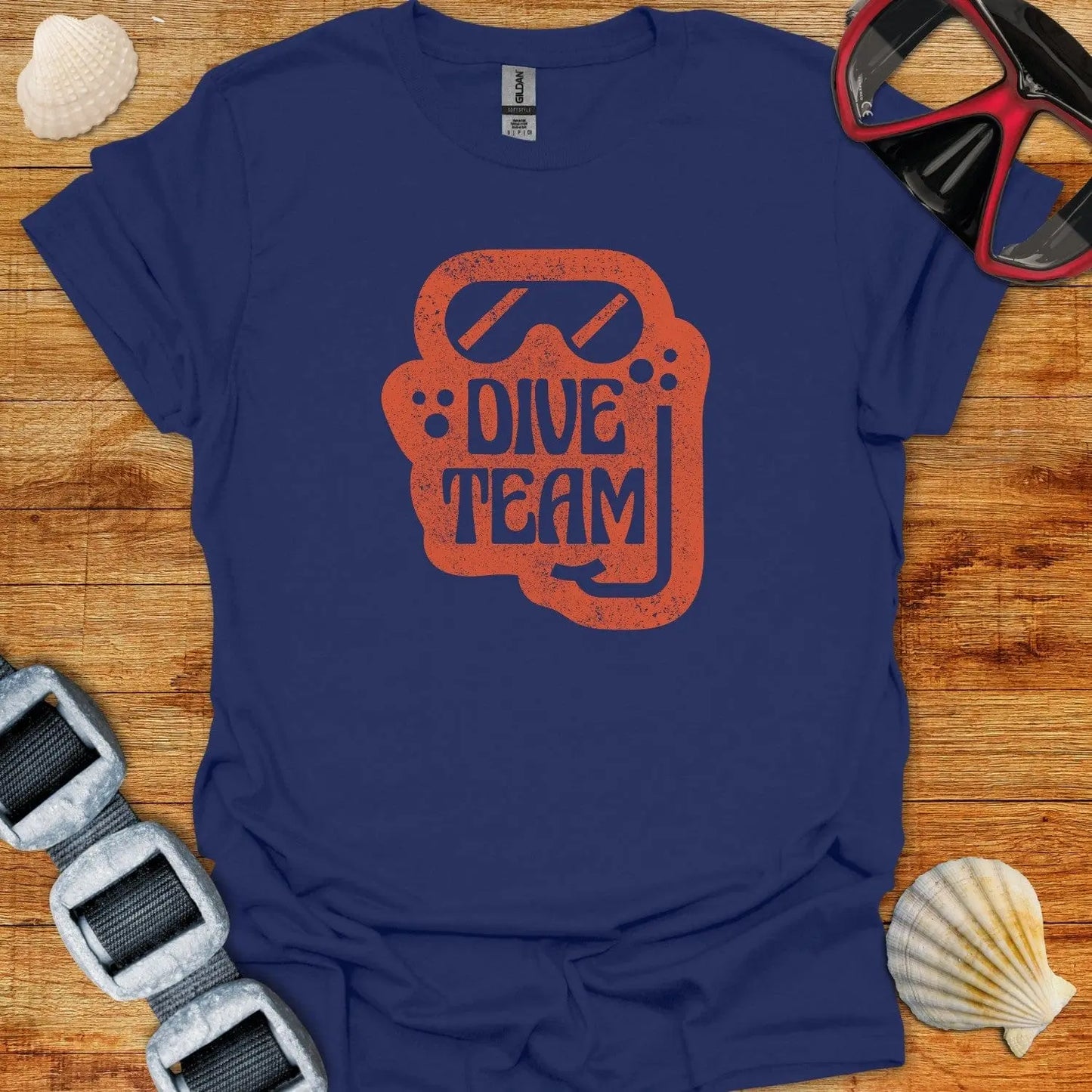 T-Shirt Navy / XS Dive Team