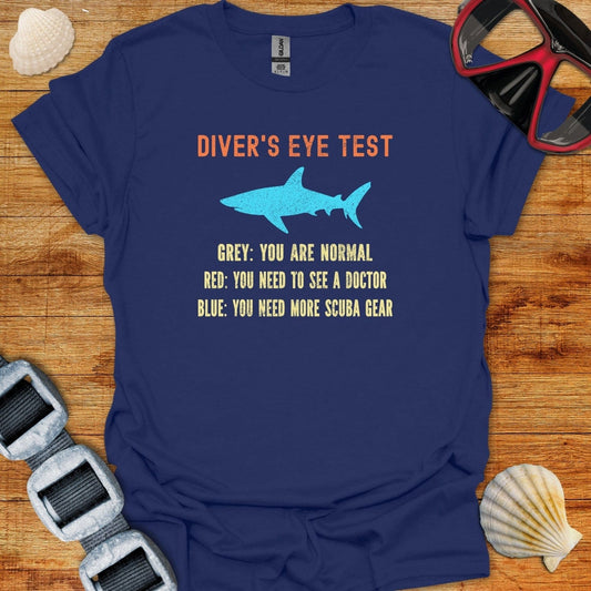 T-Shirt Navy / XS Divers Eye Test