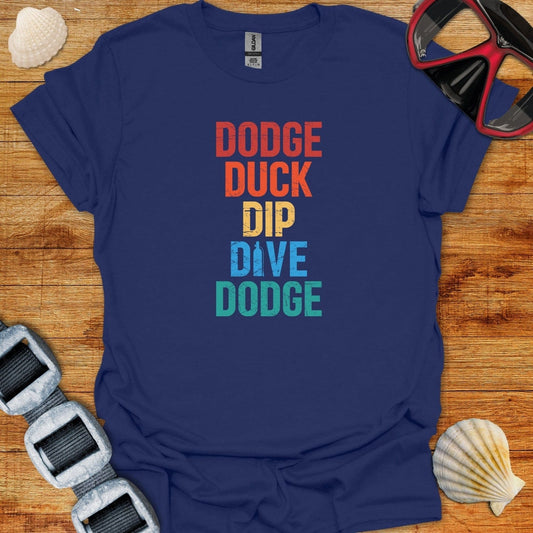 T-Shirt Navy / XS Dodge Duck Dip Dive Dodge