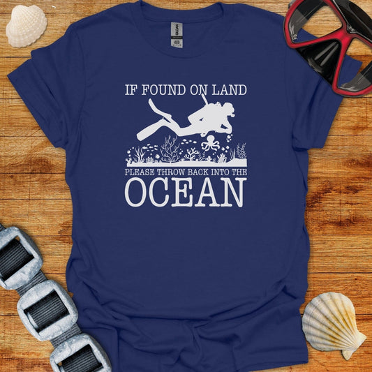 T-Shirt Navy / XS Found On Land