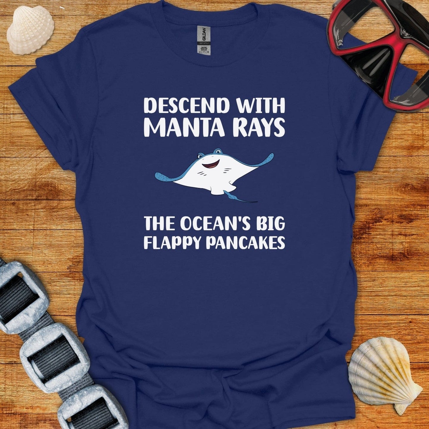 T-Shirt Navy / XS Manta