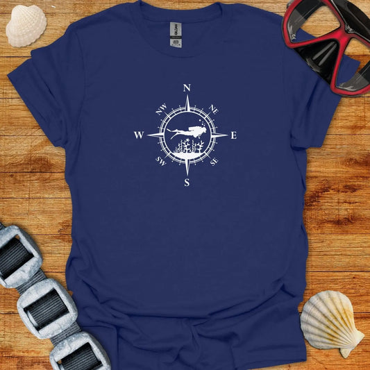 T-Shirt Navy / XS Navigate Black