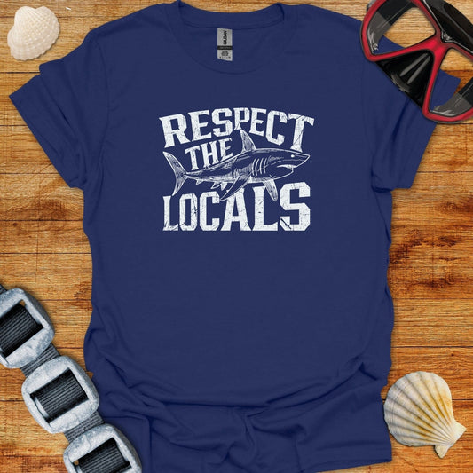 T-Shirt Navy / XS Respect The Locals