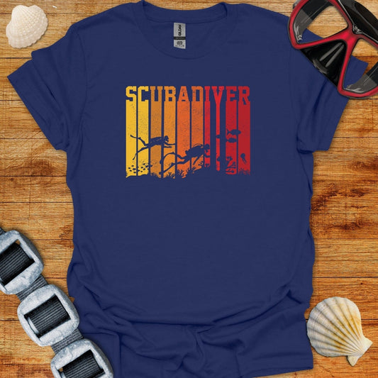 T-Shirt Navy / XS Scuba Diver