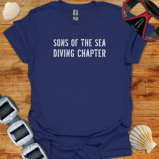 T-Shirt Navy / XS Sons Of The Sea Diving Chapter