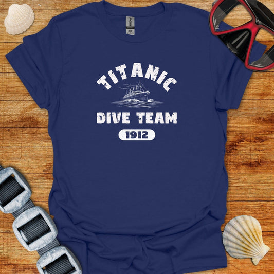 T-Shirt Navy / XS Titanic Dive Team