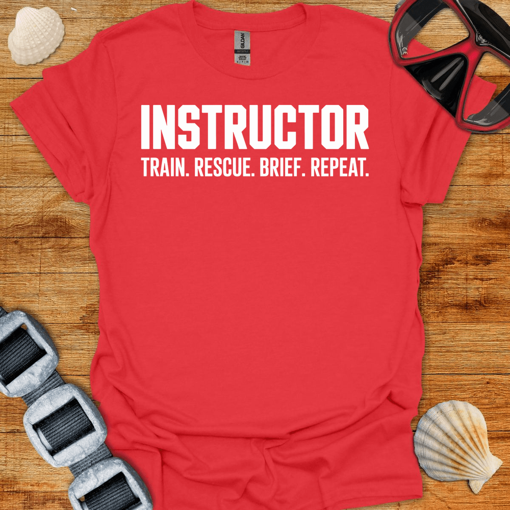 T-Shirt Red / S Instructor Brief T-Shirt
