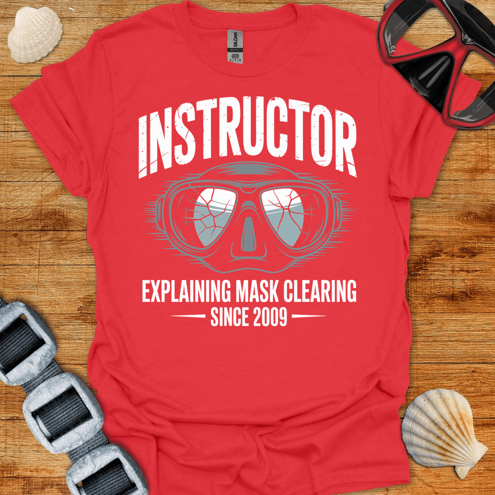 T-Shirt Red / S Instructor Mask T-Shirt