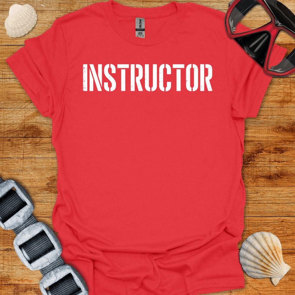 T-Shirt Red / S Instructor Stamp T-Shirt