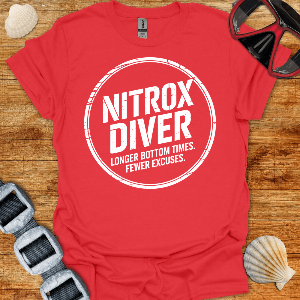 T-Shirt Red / S Nitrox Times T-Shirt