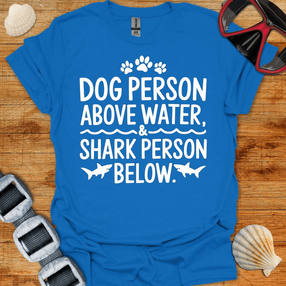 T-Shirt Royal / S Dog Person T-Shirt