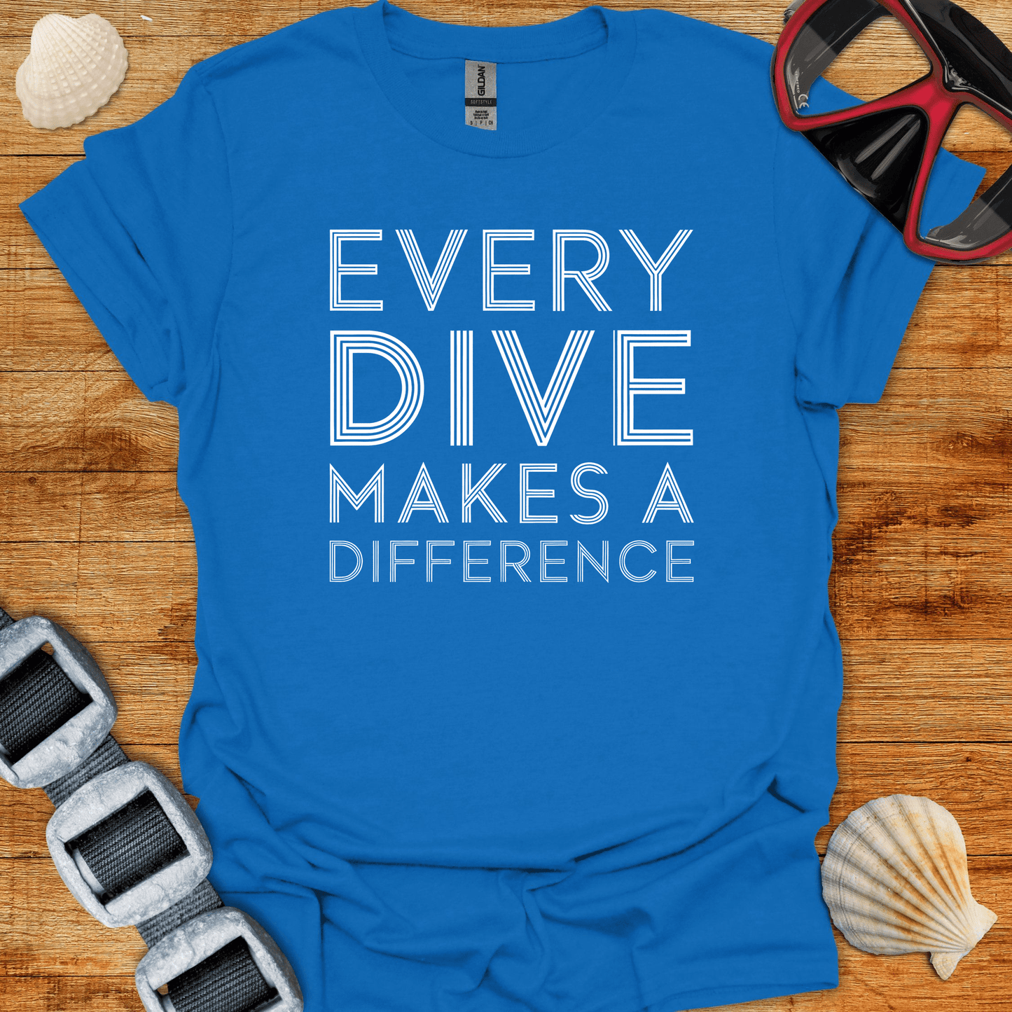 T-Shirt Royal / S Every Dive T-Shirt