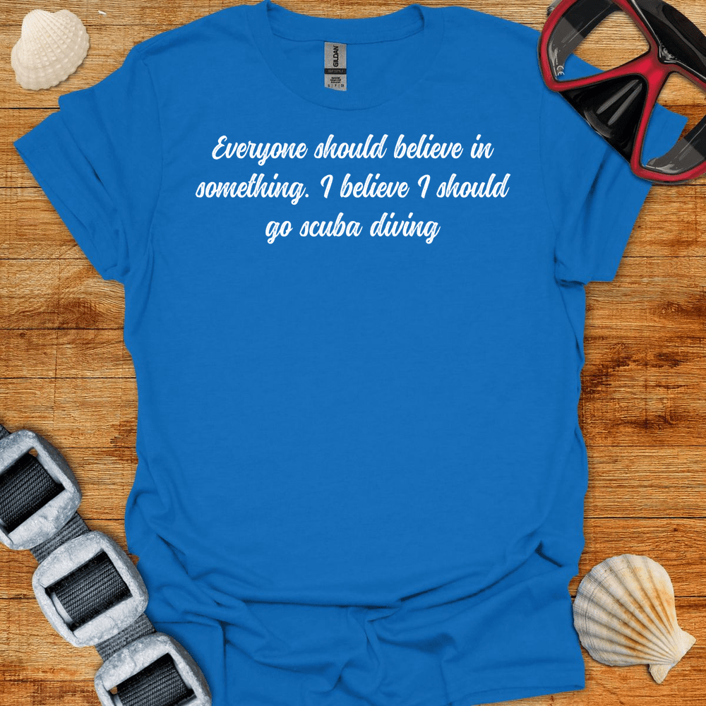 T-Shirt Royal / S Go Scuba Diving T-Shirt