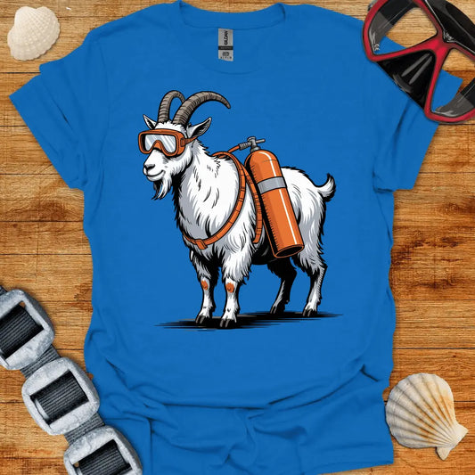 T-Shirt Royal / S Goat Diver T-Shirt