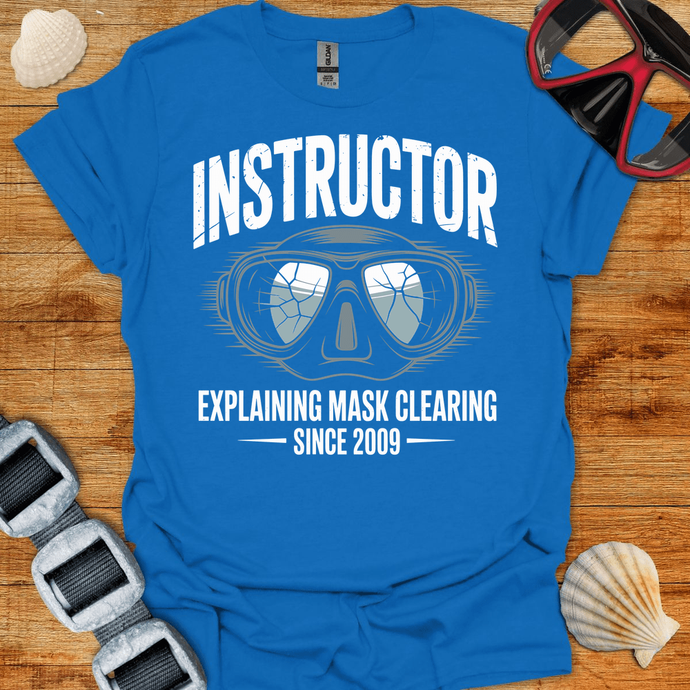 T-Shirt Royal / S Instructor Mask T-Shirt