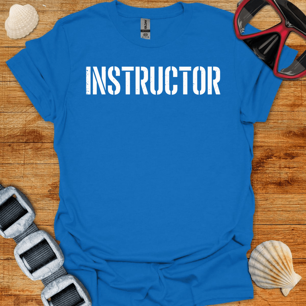 T-Shirt Royal / S Instructor Stamp T-Shirt