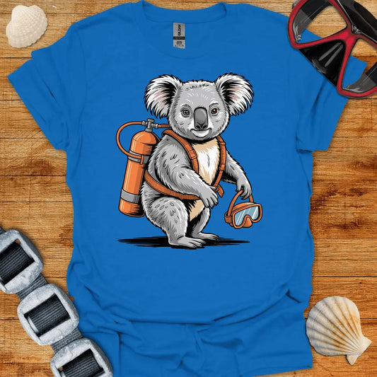 T-Shirt Royal / S Koala Diver T-Shirt