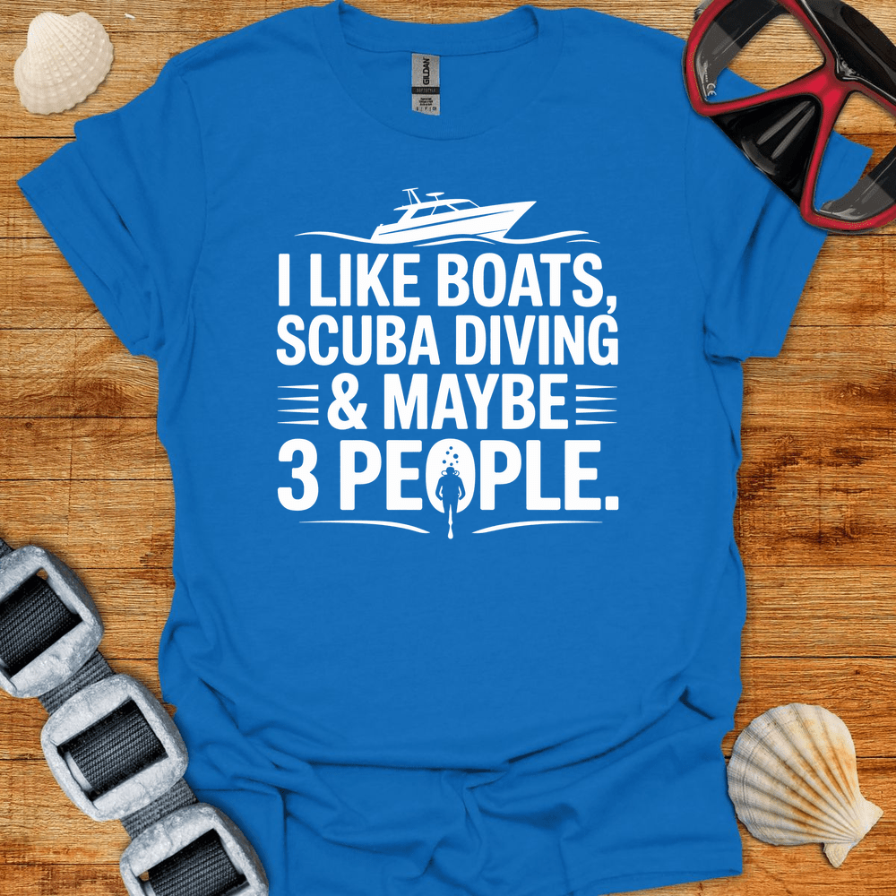 T-Shirt Royal / S Like Boats T-Shirt