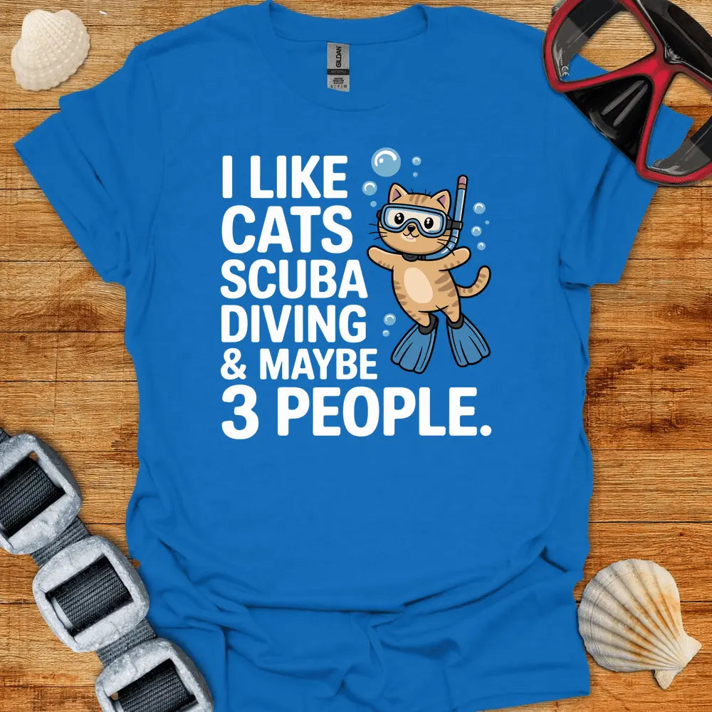 T-Shirt Royal / S Like Cats T-Shirt