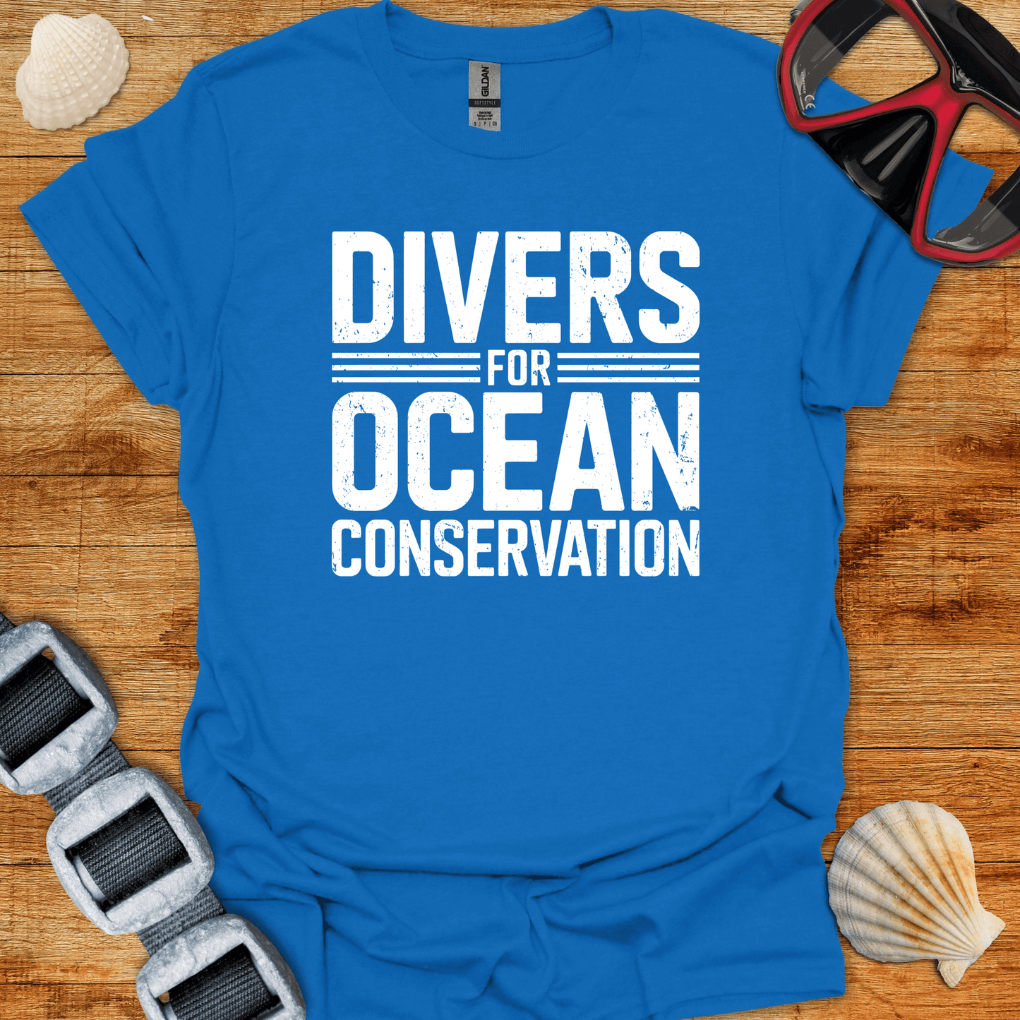 T-Shirt Royal / S Ocean Conservation T-Shirt