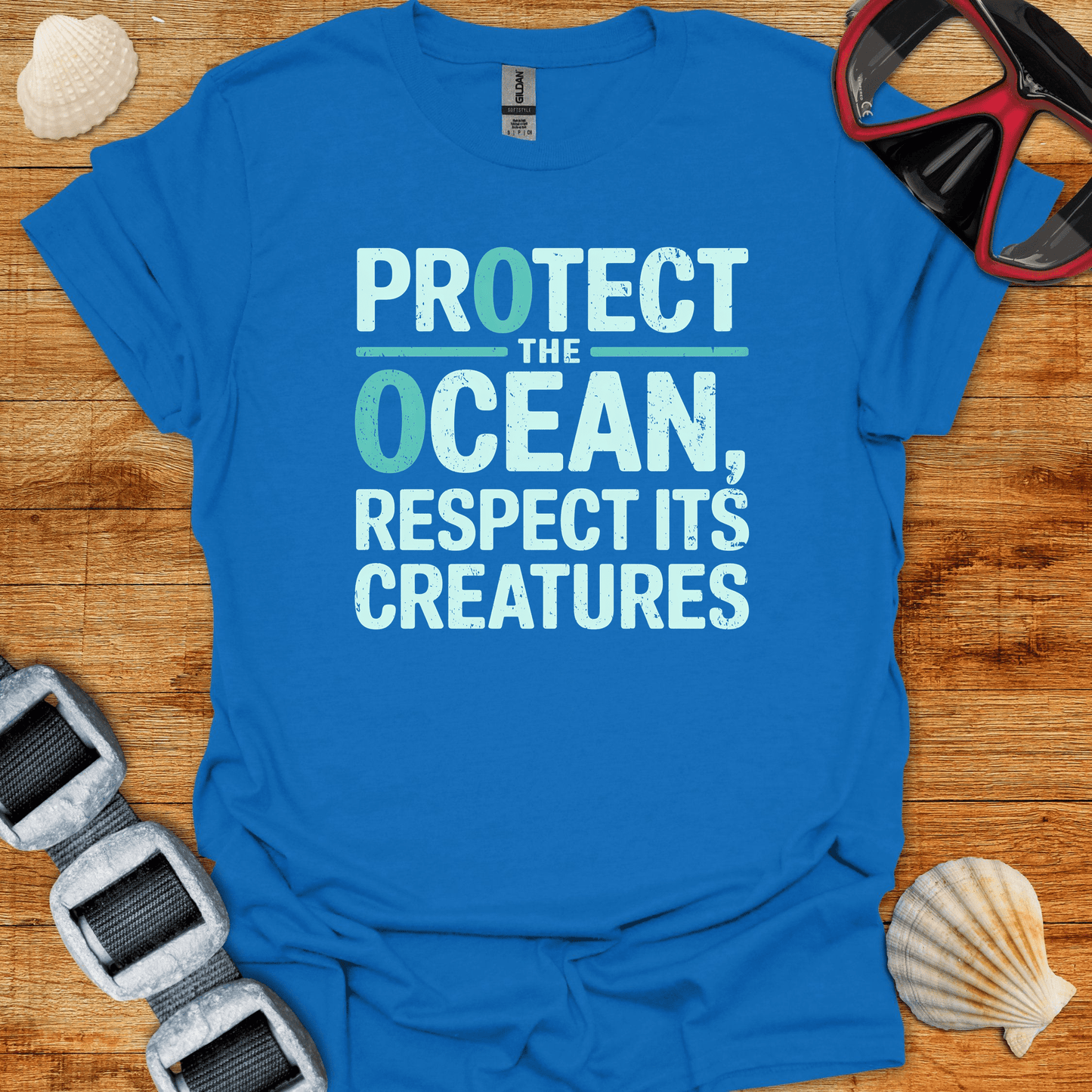 T-Shirt Royal / S Protect The Ocean T-Shirt